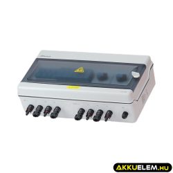   Qoltec kiegészítő - készre szerelt DC doboz - 2 string be - 2 string ki