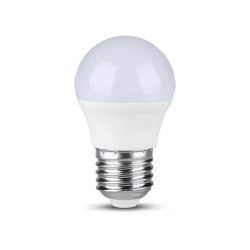   V-TAC E27 G45 Opál LED-izzó 4,5W 4000K 470lm 180° kisgömb