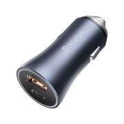 Baseus autós adapter USB + Type C 12-24V 40W gyorstöltés