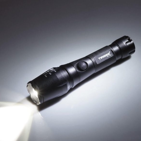 Lámpa Tiross TS-1154 zoom tölthető lámpa jelzőfénnyel
