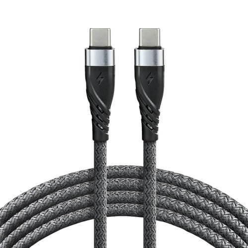 everActive USB-C PD kábel 3A 1m 60W szürke