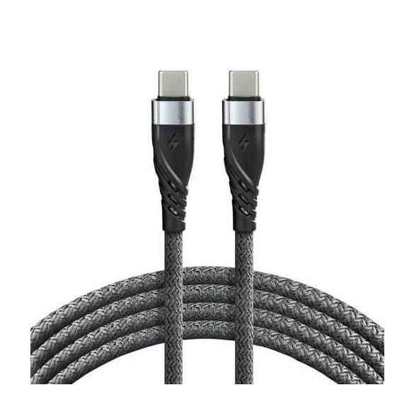 everActive USB-C PD kábel 3A 1m 60W szürke