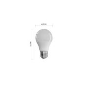   EMOS A60 / E27 / 7,2 W (60 W) / 806 lm / természetes fehér LED izzó ZQ5145