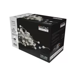 Karácsonyi LED fényfüzér 120led multi 15mm CW
