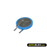   CR2032 Lítium gombelem 3V Forrfüles - egy oldalra kivezetve