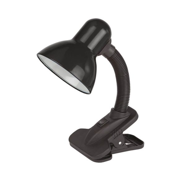 Avide LED lámpa csiptethető Fekete dizájn max.60W E27 LED (izzó nem tartozék!)