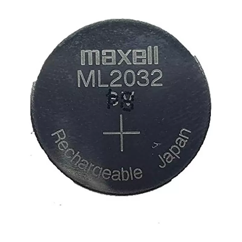   Ipari ML2032 VL2032 3V 65mAh akkumulátor vezetékkel 02K6541