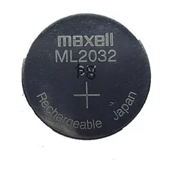   Ipari ML2032 VL2032 3V 65mAh akkumulátor vezetékkel 02K6541