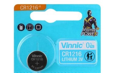 Vinnic CR1216 Lítium elem 3V