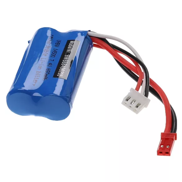Shuang Ma 7014E / Syma F1 - 650mAh 7.4V Li-ion, BEC modell akku - VHBW