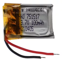 RC modell akku- 100mAh 3.7V Li-polymer, without plug - VHBW