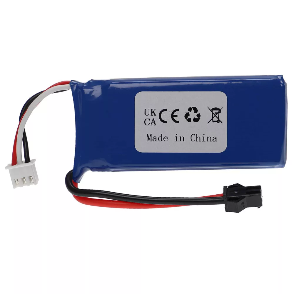 RC modell akku- 1200mAh 7.4V Li-polymer, SM-2P
