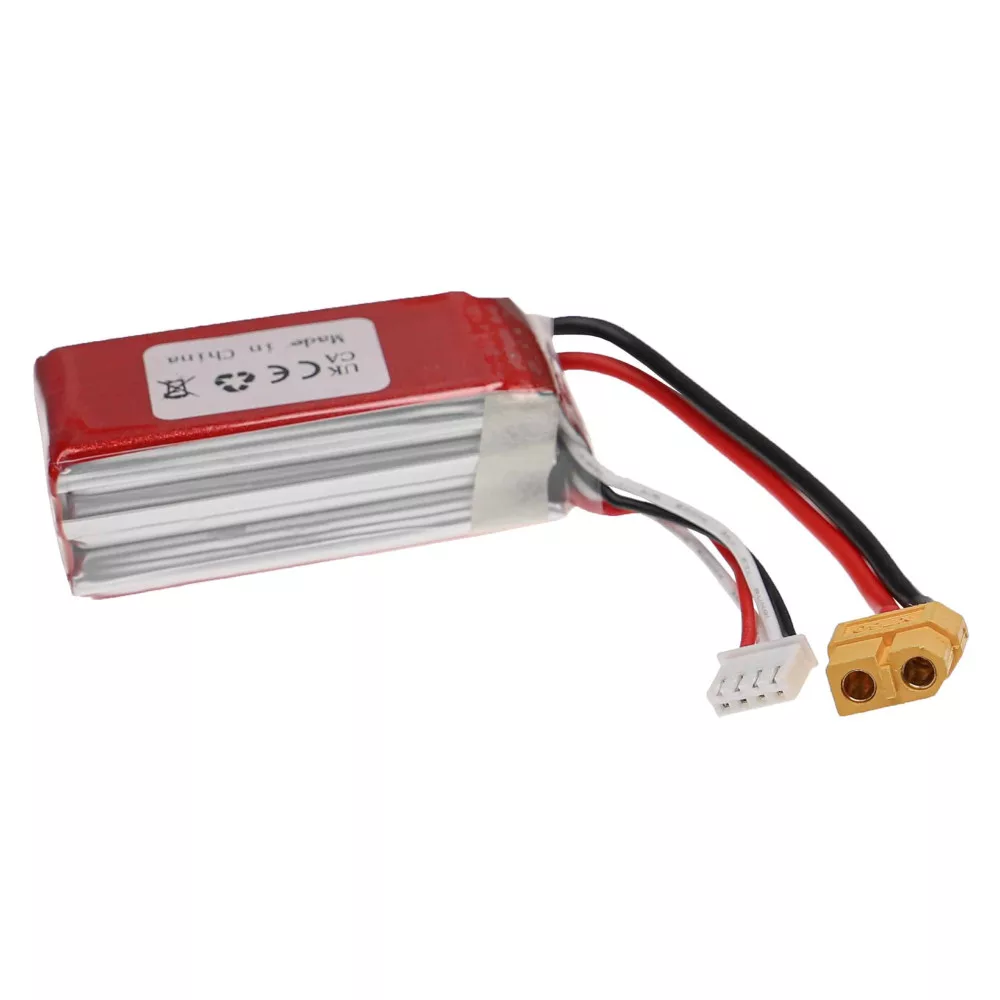 11.1V, Li-Polymer, 1200mAh, XT60-Stecker, 73x31x15mm akku