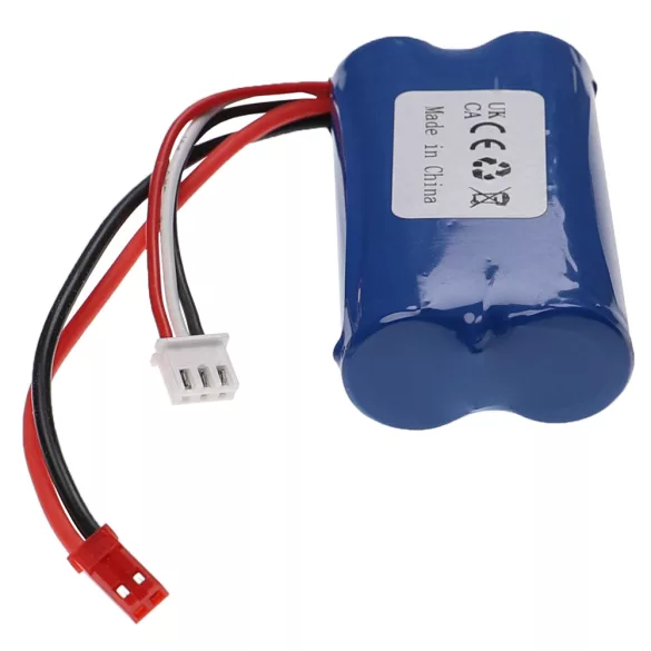Wltoys WL912 / MJX F45 / Huanqi 955, 956, 957, 848B - 1300mAh 7.4V Li-ion, BEC modell akku - VHBW