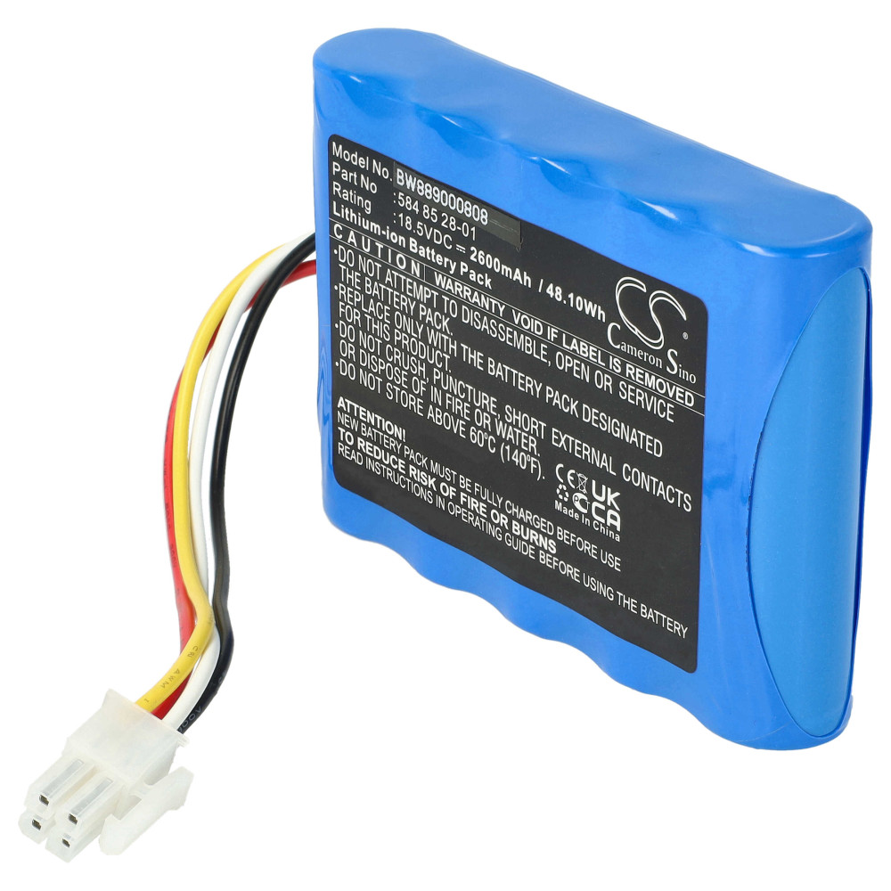   Husqvarna 584 85 28-01, 584 82 28-02, 584 82 28-01 - 2600mAh 18.5V Li-ion fűnyíró akku