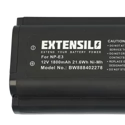   Canon 7084A002, NP-E3, 7084A001 - 1800mAh, 12V, NiMH kamera akku - VHBW
