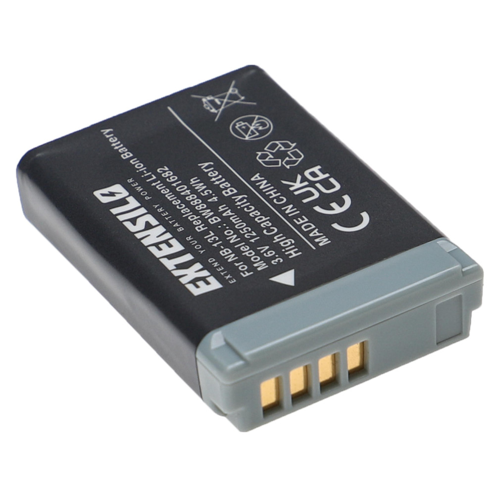 Canon NB-13L - 1250mAh, 3.6V, Li-ion kamera akku