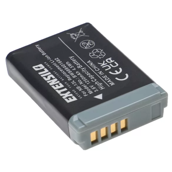 Canon NB-13L - 1250mAh, 3.6V, Li-ion kamera akku - VHBW