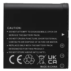 Casio NP-40 - 1250mAh, 3.7V, Li-ion kamera akku - VHBW