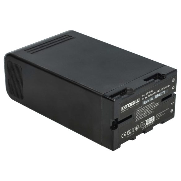 Sony BP-U95, BP-U90, BP-U30, BP-U60 - 9600mAh, 14.8V, Li-ion kamera akku