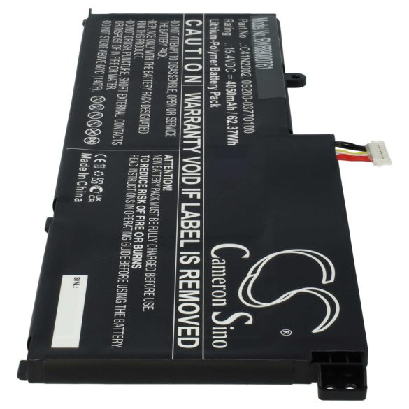 Asus C41N2002, 0B200-03770100 - 4050mAh 15.4V Li-polymer notebook akku