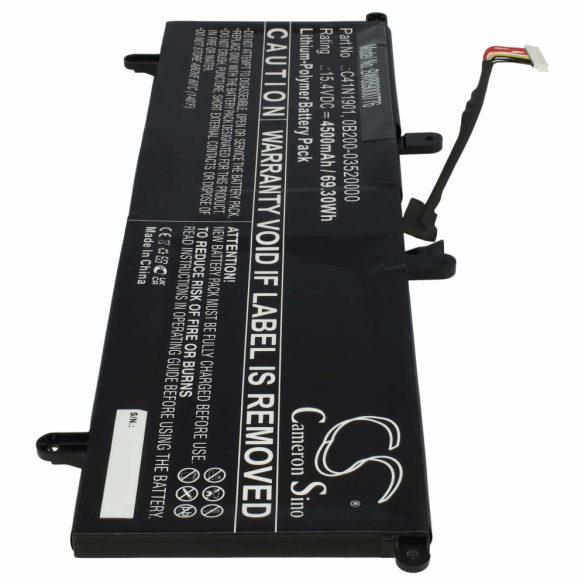 Asus 0B200-03520000, 0B200-03520100, C41N1901 - 4500mAh 15.4V Li-polymer notebook akku