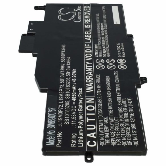 Lenovo 5B10W13962, 5B10W13963, 5B10W13964 - 4050mAh 11.58V Li-polymer notebook akku