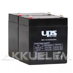   APC  RBC20J helyettesítő szünetmentes akkucsomag (2 * 12V 5Ah)
