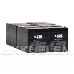   APC  RBC39 helyettesítő szünetmentes akkucsomag (8 * 12V 5Ah)