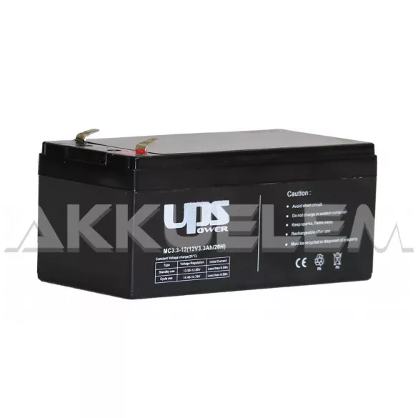 APC  RBC47 helyettesítő szünetmentes akkucsomag (1 * 12V 3Ah)