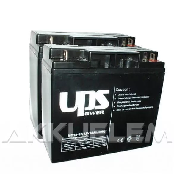 APC  RBC50 helyettesítő szünetmentes akkucsomag (2 * 12V 18Ah)