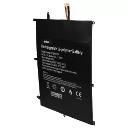   Trekstor A146, HW-371541200 - 5500mAh 7.6V Li-polymer notebook akku - VHBW