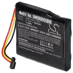 TomTom LHA11110001, VF6F - 1000mAh, 3.7V navigáció akku