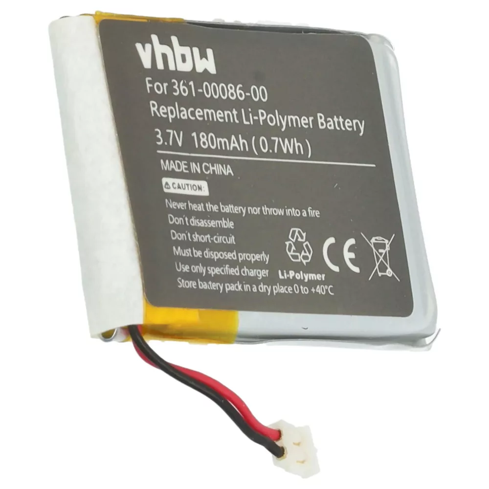 Garmin 361-00072-10, 361-00072-00 - 180mAh 3.7V Li-polymer - szerszámok a csomagban - okosóra akku