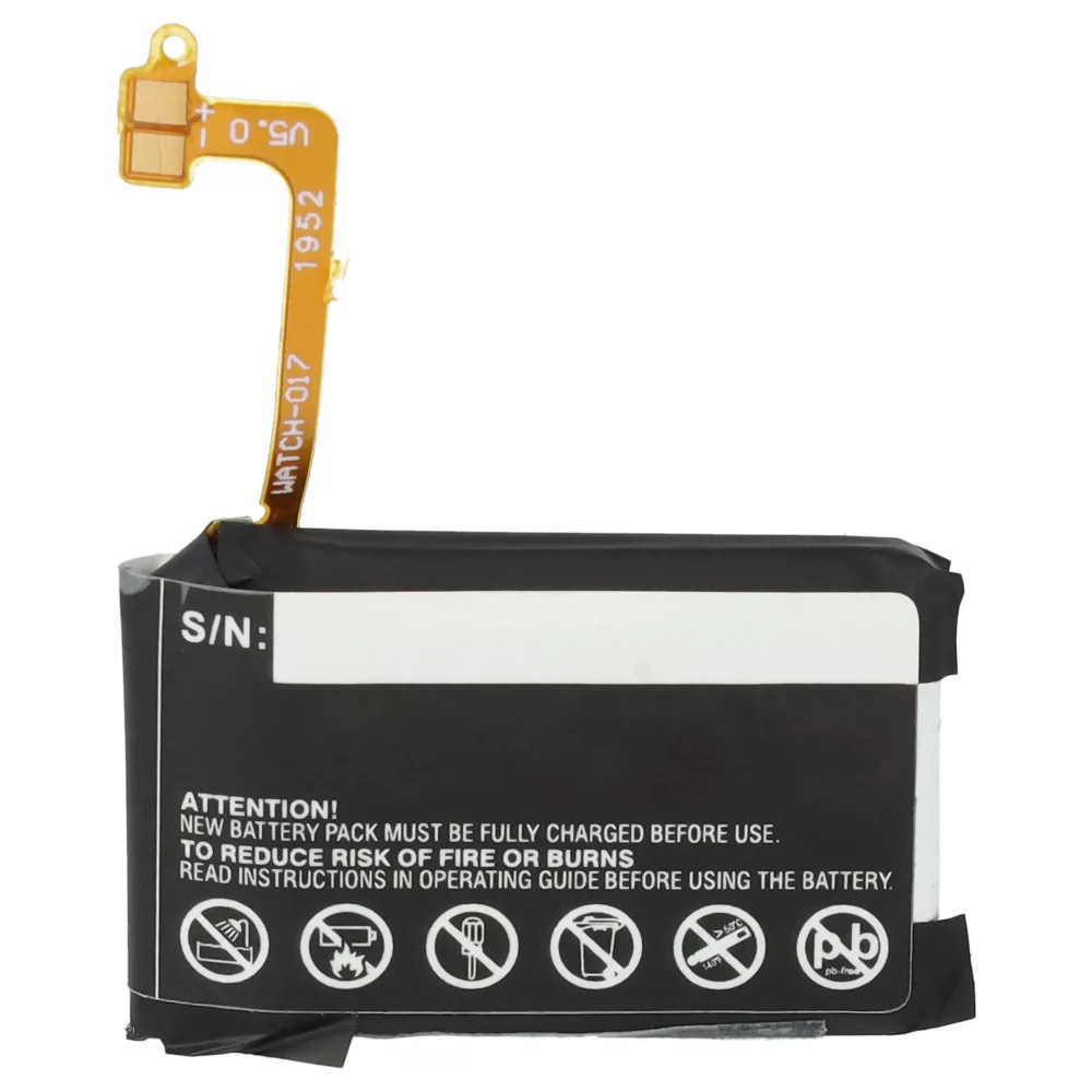  Samsung EB-BR730ABE, GH43-04538B - 300mAh 3.7V Li-polymer - szerszámok a csomagban - okosóra akku