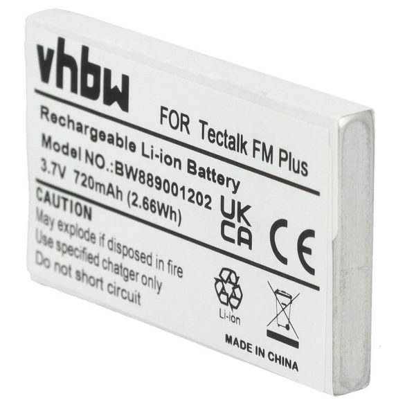 Albrecht BLN-3746 - 720mAh 3.7V Li-ion rádió akku