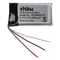   Bose AHB571935PCT-01 - 350mAh 3.7V Li-polymer vezeték nélküli headset akku
