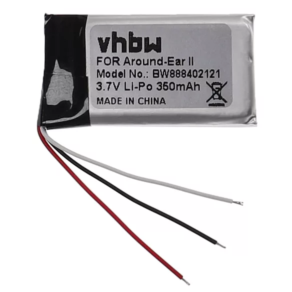 Bose AHB571935PCT-01 - 350mAh 3.7V Li-polymer vezeték nélküli headset akku - VHBW