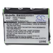   Motorola 4002A, 56315, AP-4002, AP-4002H, 1532, 53615 - 1500mAh 3.6V NiMH rádió akku