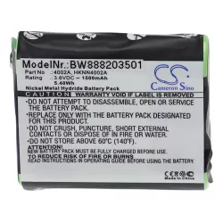   Motorola 4002A, 56315, AP-4002, AP-4002H, 1532, 53615 - 1500mAh 3.6V NiMH rádió akku