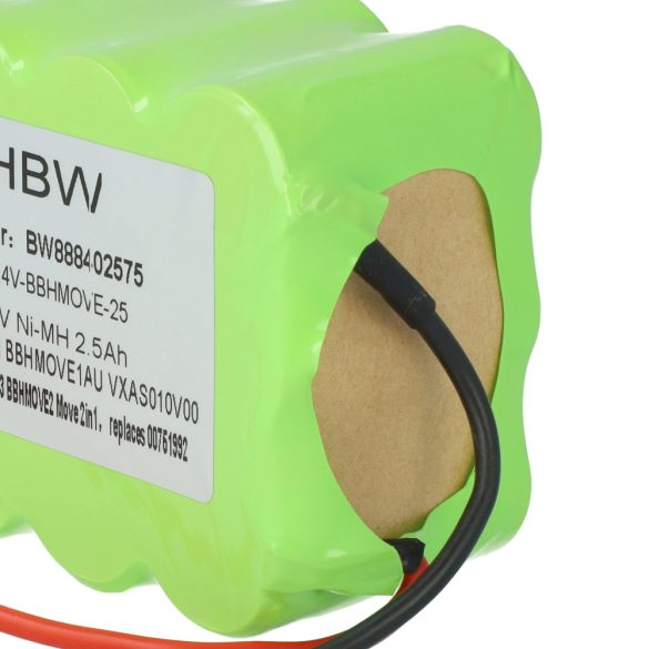 Bosch GPRHC18SV007, FD8901, GP180SCHSV12Y2H, 00751992- 2500mAh, 14.4V, NiMH porszívó akku