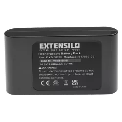   Dyson 17083-4810, 17083-11 10, 17083-01-03, 17083-3009- 2500mAh, 14.8V, Li-ion porszívó akku