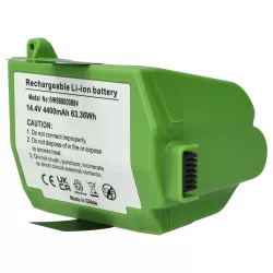   iRobot 4650994- 4400mAh, 14.4V, Li-ion porszívó akku - VHBW