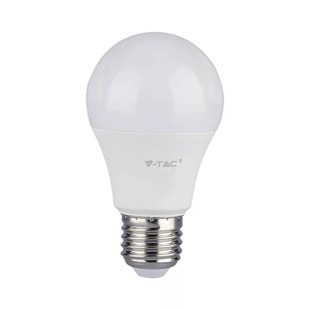 V-TAC E27 A60 Opál LED-izzó 10,5W 4000K 1055lm 200°