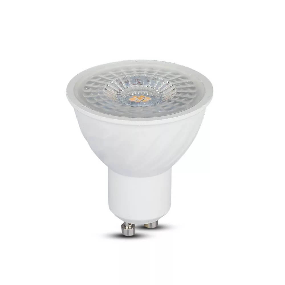 V-TAC GU10 Samsung chipes lencsés LED-izzó 6W 4000K 110°