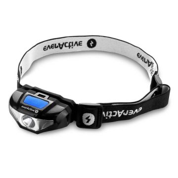   EverActive HL-120 120lum fejlámpa Vörös és Fehér COB 1*AA nem tartozék