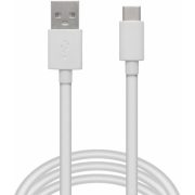 Kábel USB-C 1m fehér