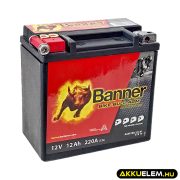   Banner Bike Bull PRO 12V 12Ah 220A motorkerékpár akkumulátor 51401 ETX14 / YTX14-BS