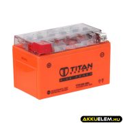   Titan Energy Bike Power YTZ10S-GEL 12V 8.6Ah 220A motorkerékpár akkumulátor BAL+