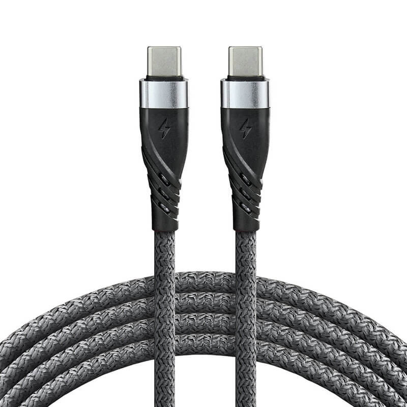 everActive USB-C - Type-C kábel PD 60w 2m Szürke